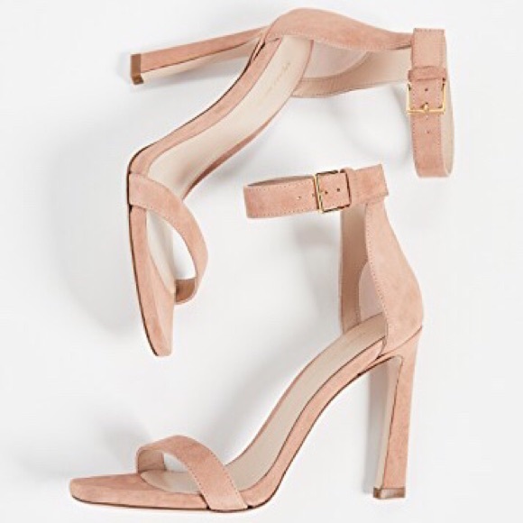❗️SOLD❗️Stuart Weitzman 100 Nudist Suede Sandal - Picture 5 of 6
